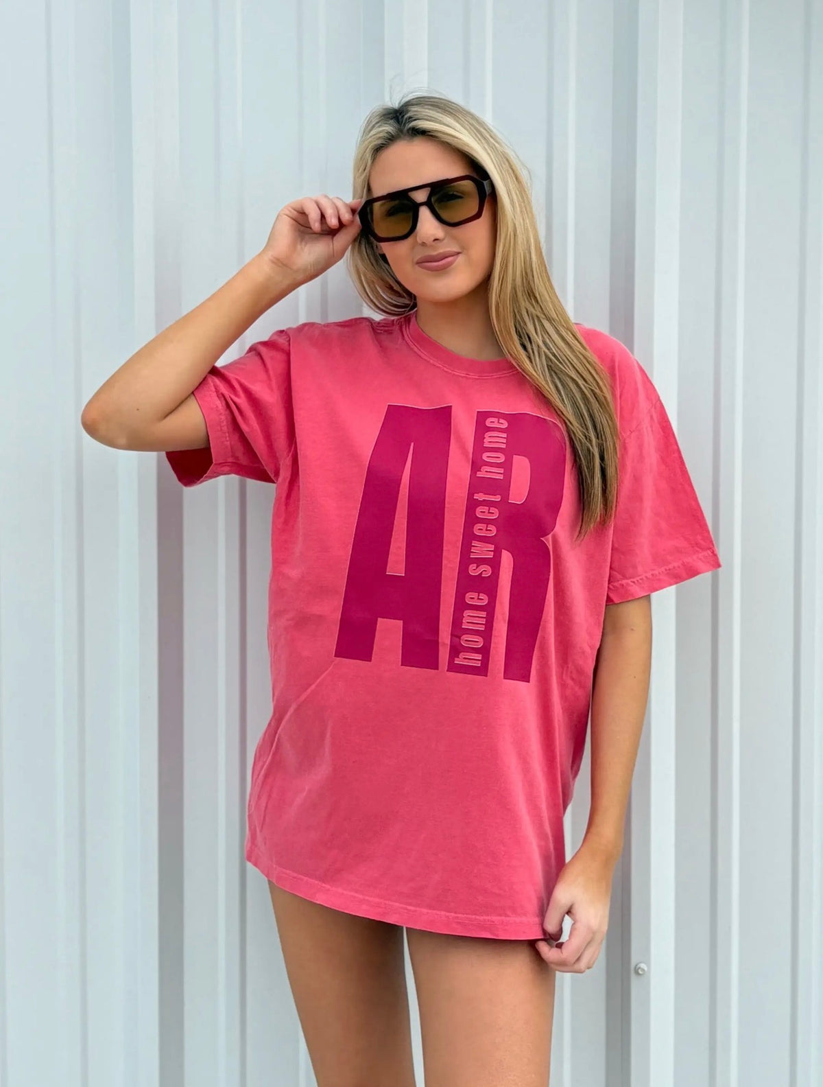 Watermelon Arkansas Home Sweet Home graphic tee